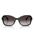 Ralph Lauren black butterfly sunglasses RA5351U with grey gradient lenses (British brand)