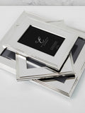 Widdop Silver silverplated rib edge frame, imported from the UK