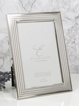 Next Widdop Silverplated Textured Surface Photo Frame 4x6 inch- Buy online at McGrocer