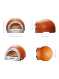 Delivita pizza oven Orange Blaze, imported from the UK