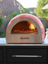 Next Delivita Chilli Red Dual Fuel Pizza Oven- Buy online at McGrocer