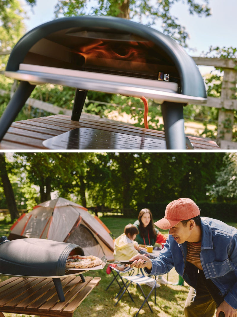 Delivita Green DiaVolo pizza oven bundle - British product