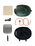 Delivita Green DiaVolo pizza oven bundle - British product