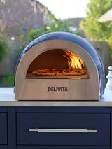 Next Delivita Jubilee Blue Dual Fuel Pizza Oven- Buy online at McGrocer