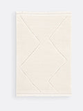 La Redoute Intérieurs Ecru Effie Berber fringed rug, imported from the UK