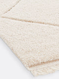 La Redoute Intérieurs Ecru Effie Berber fringed rug, imported from the UK