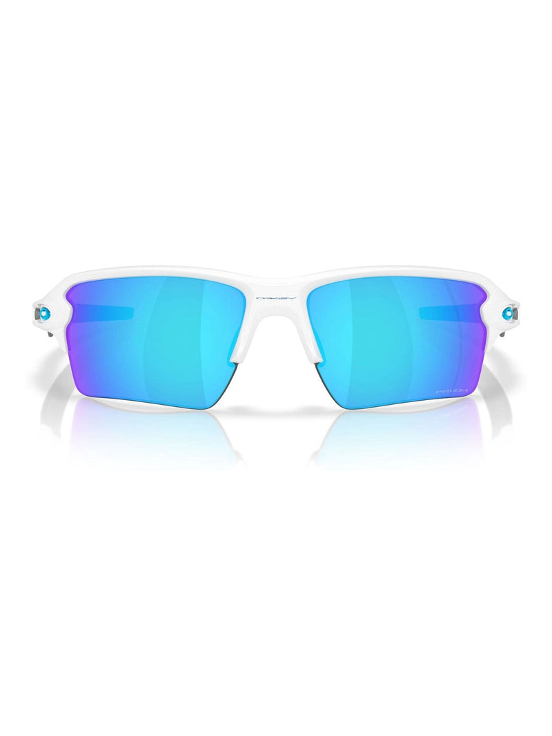 Oakley Flak 2.0 XXL rectangle sunglasses polished white (British brand)