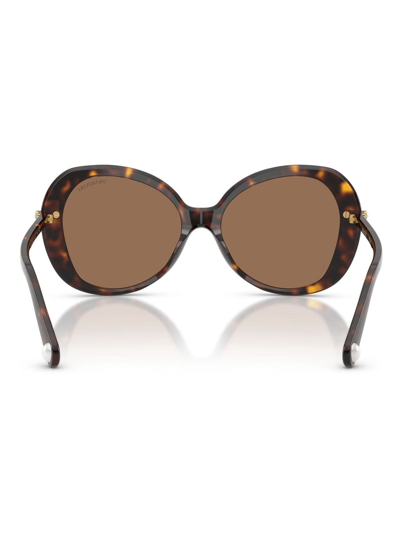 Swarovski butterfly sunglasses tortoise frame, UK version