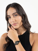 Next BOSS Sage Aqua Black Ladies Ceramic Watch 30mm- Buy online at McGrocer