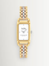 Next Coach Gold Cadie Tri Tone Bracelet Watch- Buy online at McGrocer