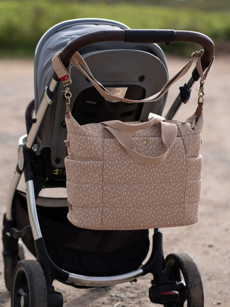 Storksak tote changing bag Seashell - British product