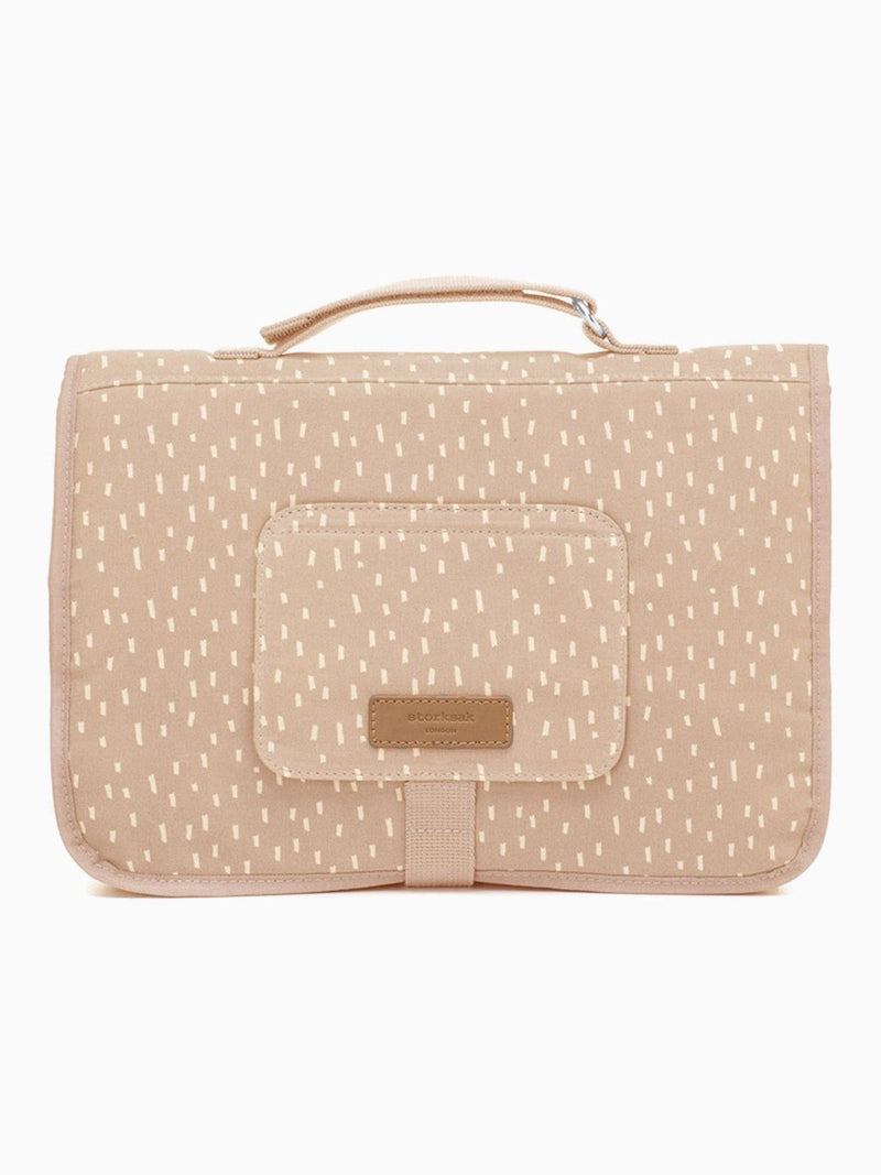 Storksak Change Station changing bag in Seashell (British brand)