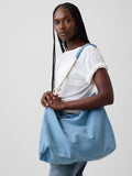 Gap blue denim rope bucket bag - British product