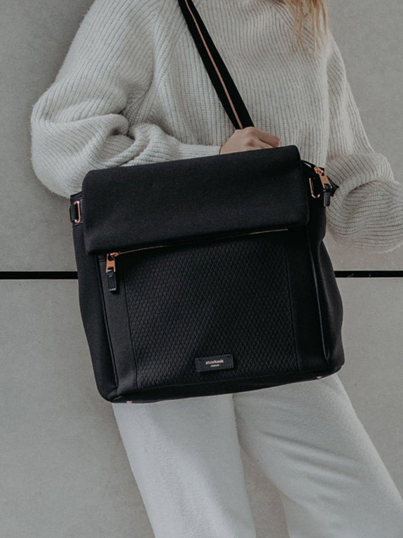 Storksak St James Scuba Changing Bag black - British product