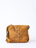 Lakeland Leather Buttermere cross-body bag light brown suede, UK version