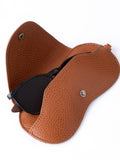 Lakeland Leather brown Tarraby glasses case (British brand)