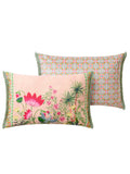 Joe Browns pink Herons Haven reversible cushion (British brand)