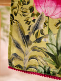 Joe Browns Green Herons Haven table runner, imported from the UK