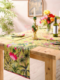 Joe Browns Green Herons Haven table runner, imported from the UK