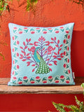 Joe Browns reversible garden cushion peacock elephant 45.5cm, UK version