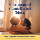 Vitamin D drops for babies with organic coconut oil and vitamin D (British brand)