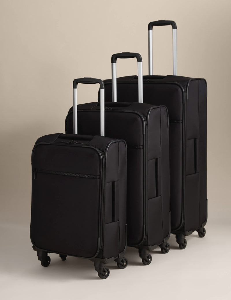 Valletta 4 wheel soft large suitcase (British brand)