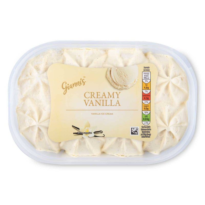 Ovals vanilla flavoured drink 900ml (British brand)