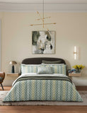 Bedeck of Belfast velvet 1000 thread count square pillowcase, UK version