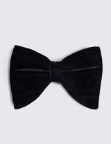 M&S Moss Velvet Bow Tie with Silk- Buy online at McGrocer