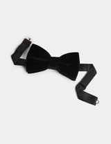 M&S Jaeger Velvet Bow Tie- Buy online at McGrocer
