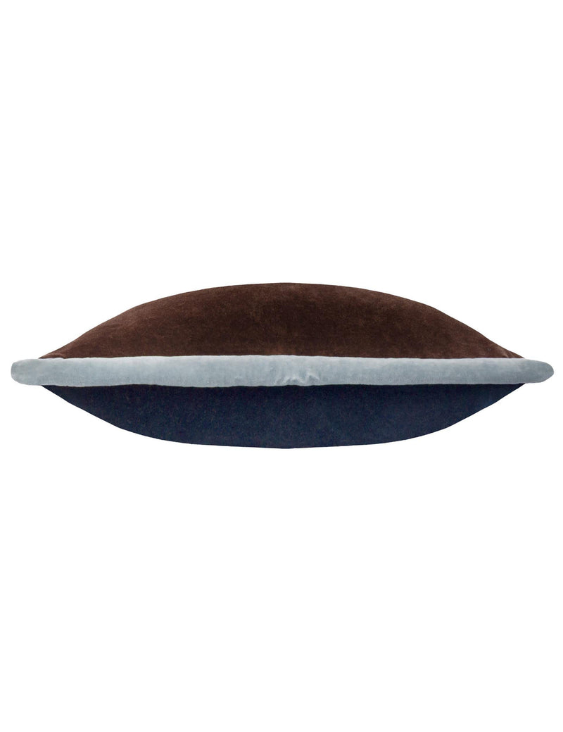 MADE Velvet Huxley cushion 30x50cm, imported from the UK