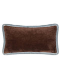 MADE Velvet Huxley cushion 30x50cm, imported from the UK