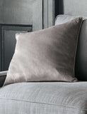Laura Ashley Nigella velvet cushion 50cm (British brand)