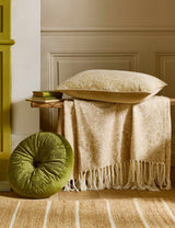 M&S William Morris At Home Velvet Strawberry Thief Cushion 38 cm- Buy online at McGrocer