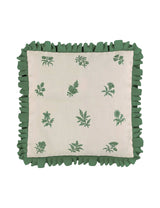 M&S Verdant Bouquet Frill Square Cushion- Buy online at McGrocer
