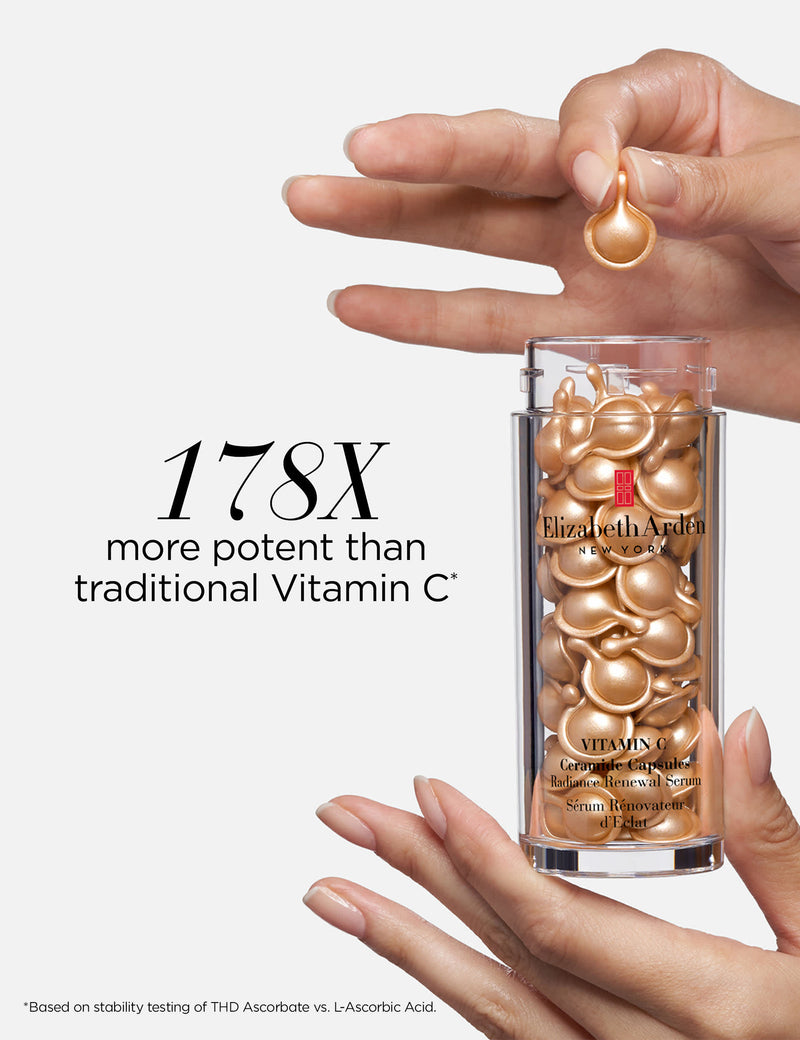 Elizabeth Arden Vitamin C Ceramide serum capsules 90 pieces - British product