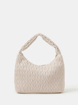 Next Accessorize Cream Quilted Handbag- Buy online at McGrocer