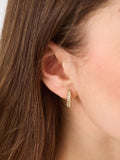 Accessorize gold heart pavé earrings 6 pack (British brand)
