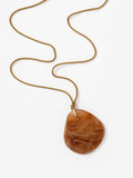 Mint Velvet green cord pendant necklace (British brand)