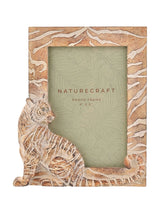 Next Widdop Brown Wood Effect Tiger Photo Frame 4x6- Buy online at McGrocer