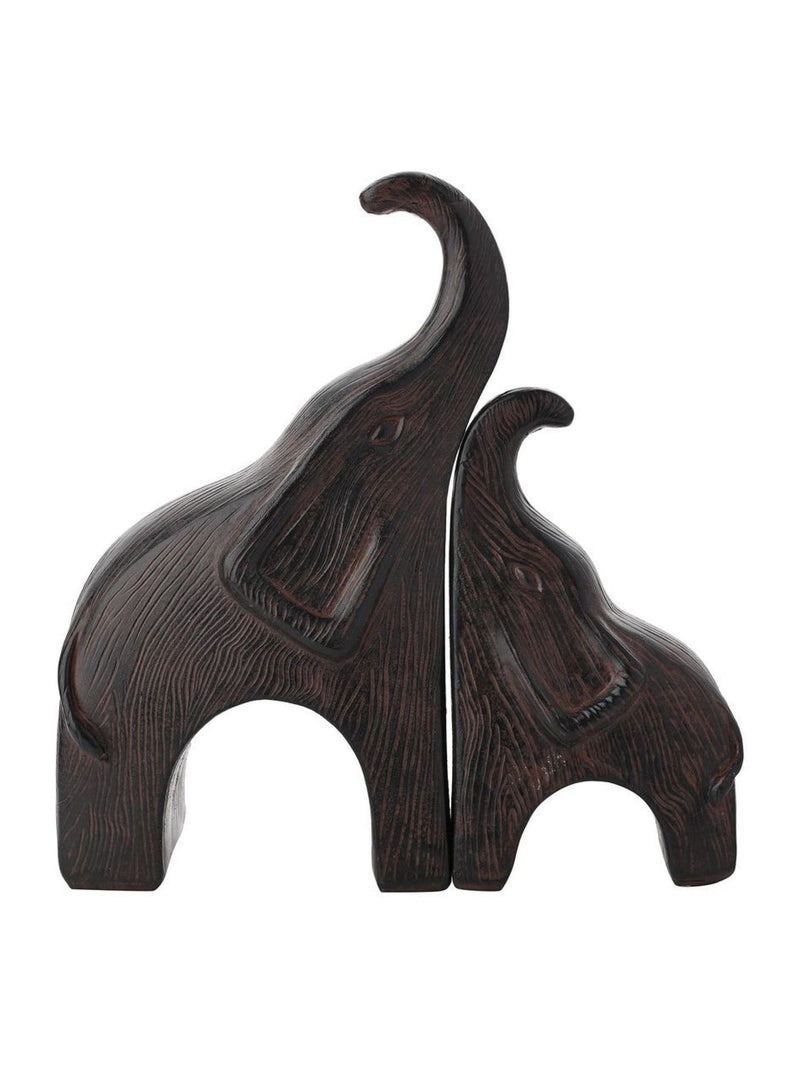 Widdop dark brown elephant ornament set, imported from the UK