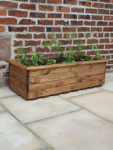 Next Charles Taylor Brown Extra Large Garden Trough- Buy online at McGrocer
