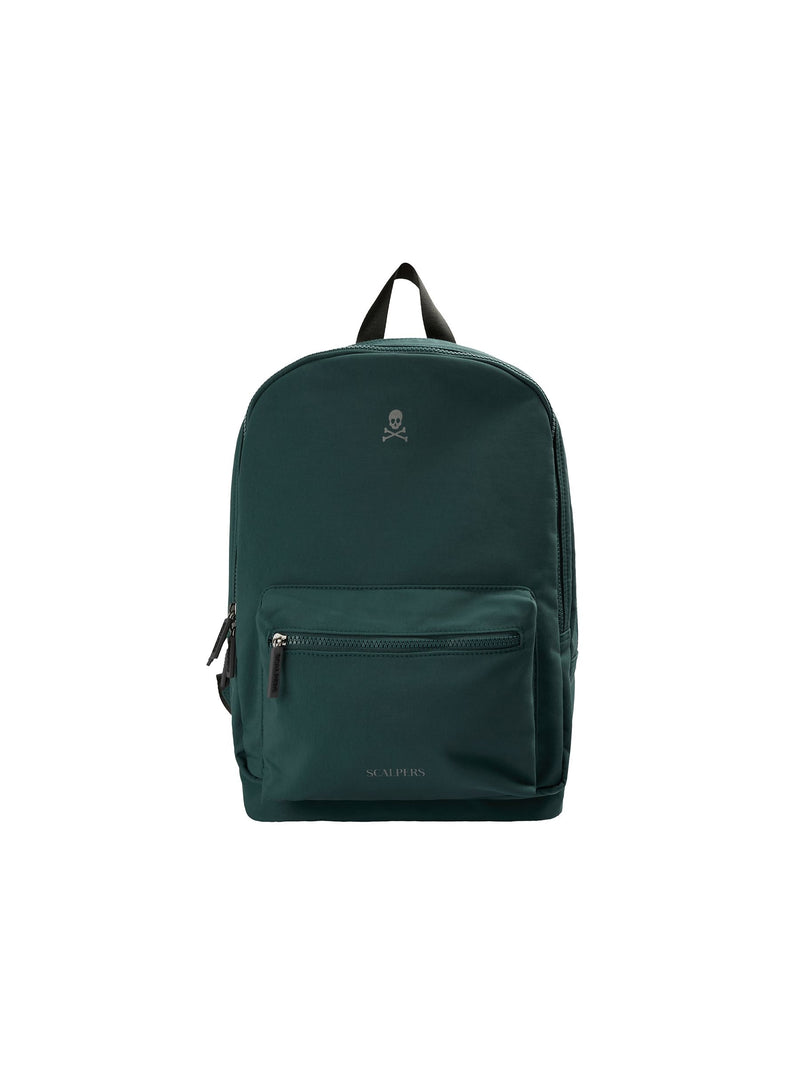 Scalpers dark green nylon backpack, imported from the UK