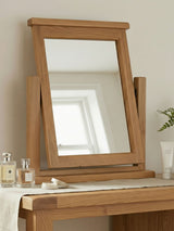 Next Windward Home Brown Sorrel Dressing Table Mirror 68.5 x 59 x 5.5 cm- Buy online at McGrocer