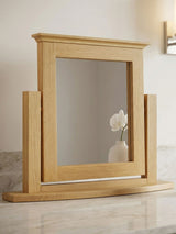Next Windward Home Natural Meadow Dressing Table Mirror 47 x 59 x 14 cm- Buy online at McGrocer