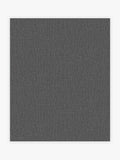 Charcoal linen look wallpaper sample A4 - British product