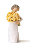 Willow Tree Good Cheer figurine 14cm cast stone (British brand)
