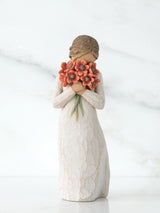 Next Willow Tree Off White Surrounded By Love Figurine- Buy online at McGrocer