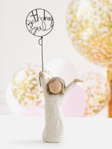 Next Willow Tree Off White Birthday Girl Figurine 16cm- Buy online at McGrocer