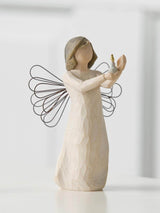 Next Willow Tree Off White Angel Of Hope Figurine- Buy online at McGrocer